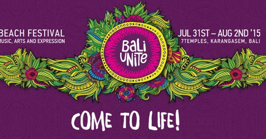 C'mon Guys! Datang ke Festival Musik Pantai Bali Unite ya! 1