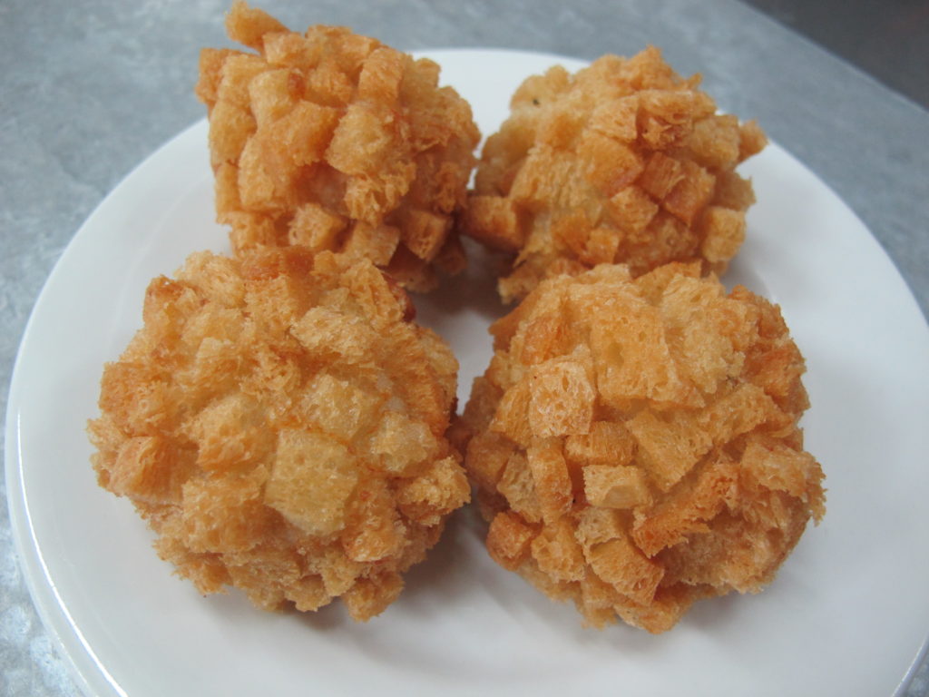 Menu Praktis Cemilan Sehat Bola bola Udang Crispy Yuk 