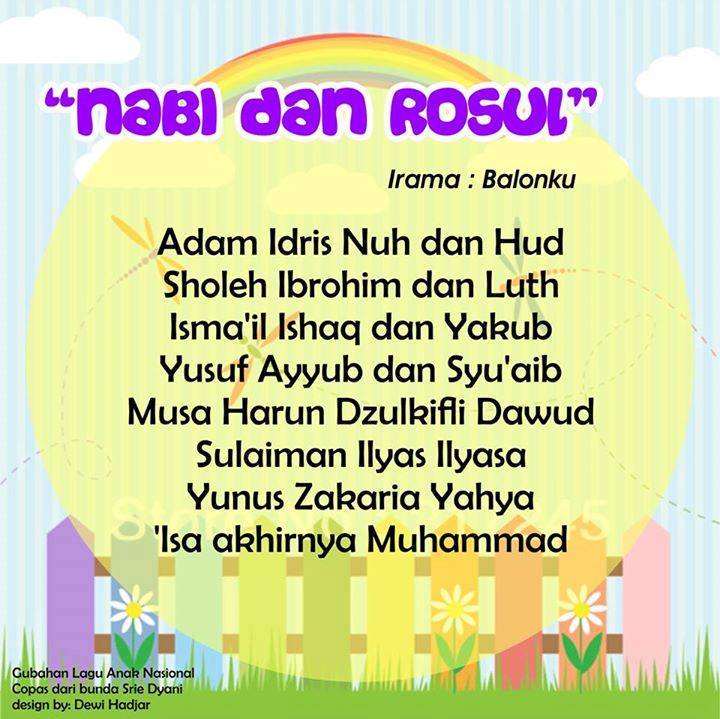 25+ Lagu Anak Anak Bernuansa Islami, Jangan Lupa SIMPAN ya Bunda... 1