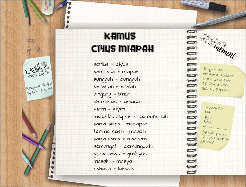 Kamus Gaul Terbaru Bahasa Anak Muda Kekinian 1