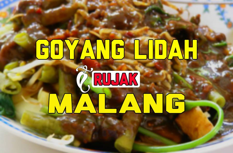 Goyang Lidah Rujak Khas Malang, Wisata Kuliner Malang yang Uenak Tenan! 1