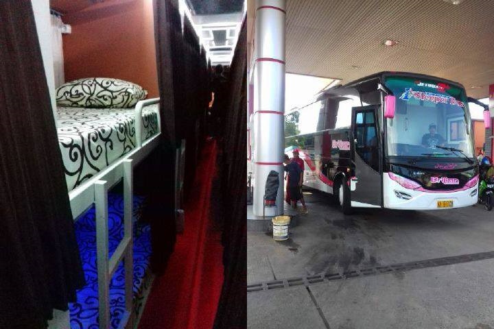 Sleeper Bus, Bus Malam Pertama dengan Fasilitas Kamar Tidur 2