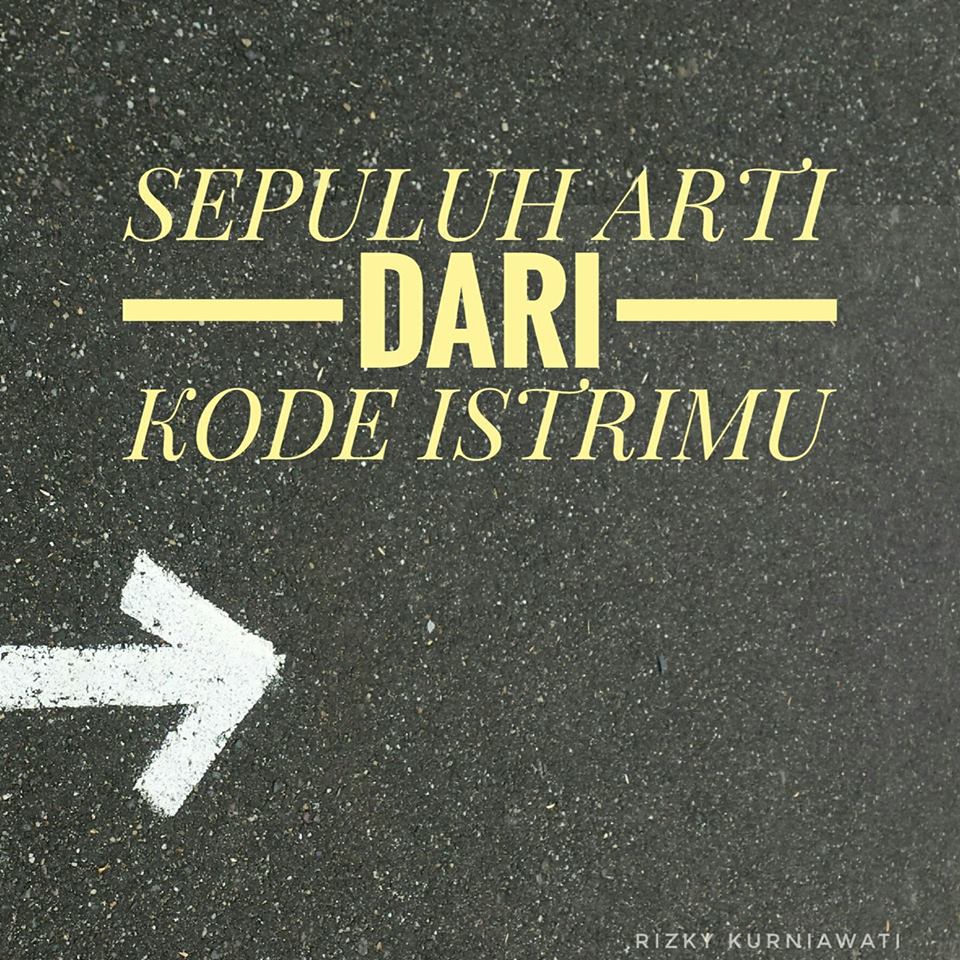 10 arti kode istri