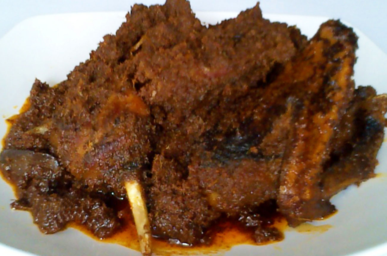 resep rendang bebek asam kandis nikmat