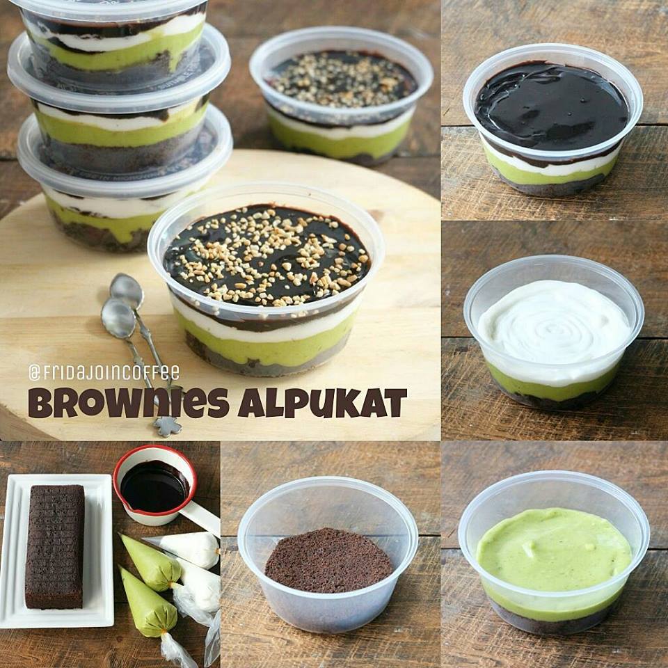 resep brownies alpukat