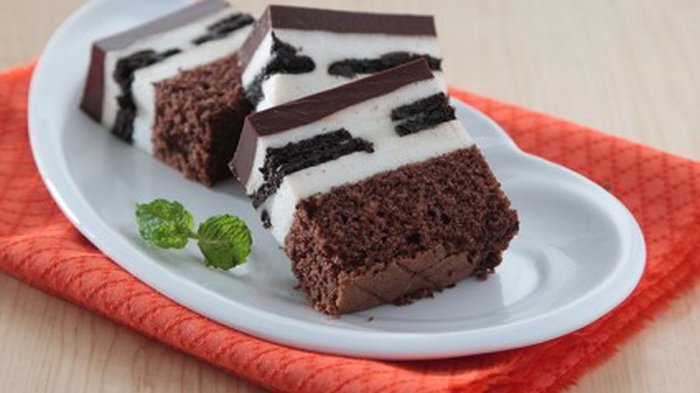 resep puding coklat oreo cake