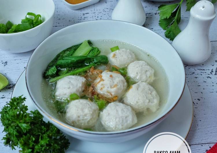 resep bakso ayam sederhana