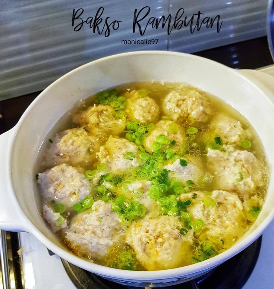 resep bakso rambutan