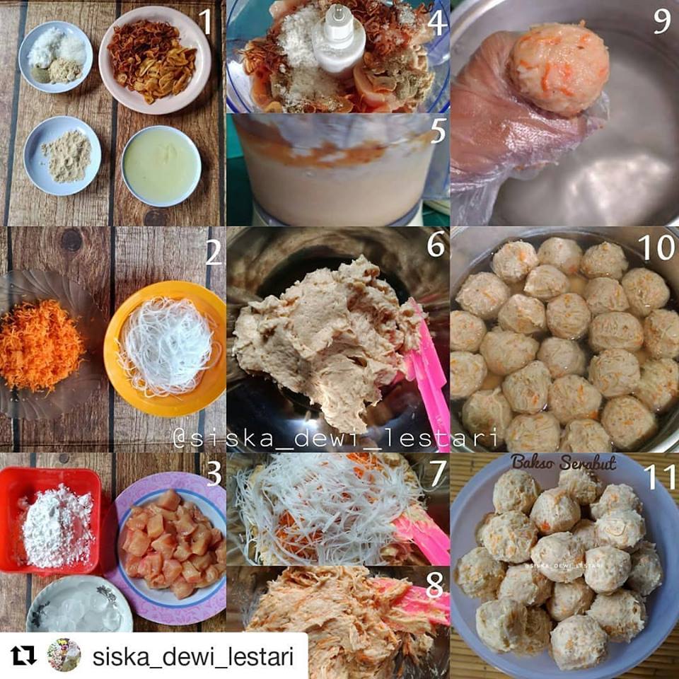 resep bakso serabut